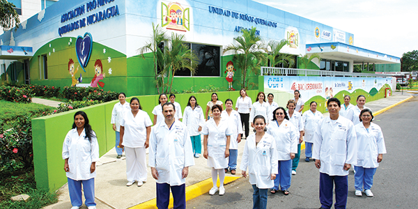Hospital staff at APROQUEN continually improve children's lives