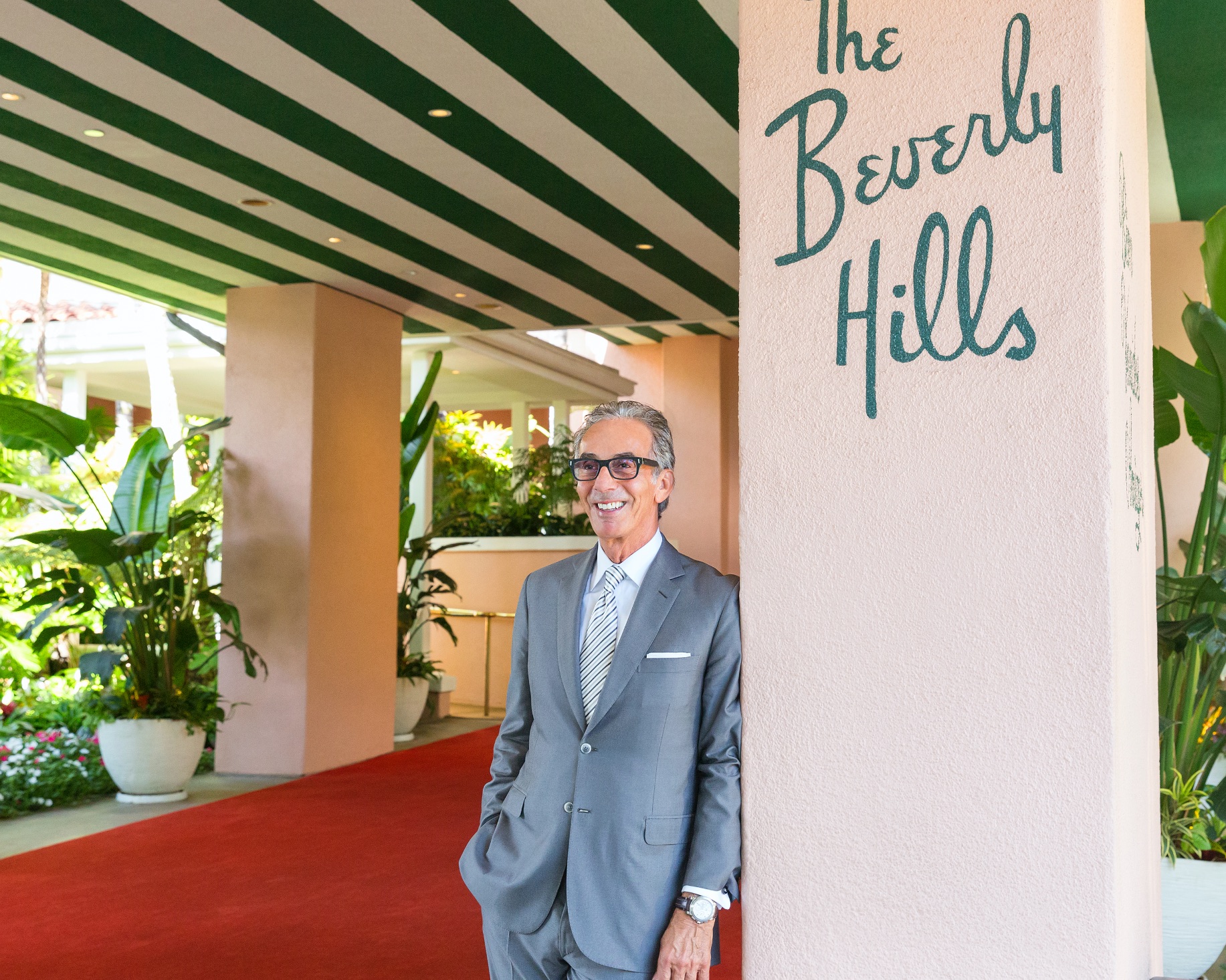 Edward Mady The Man In Charge Of The Beverly Hills Hotel And The Hotel