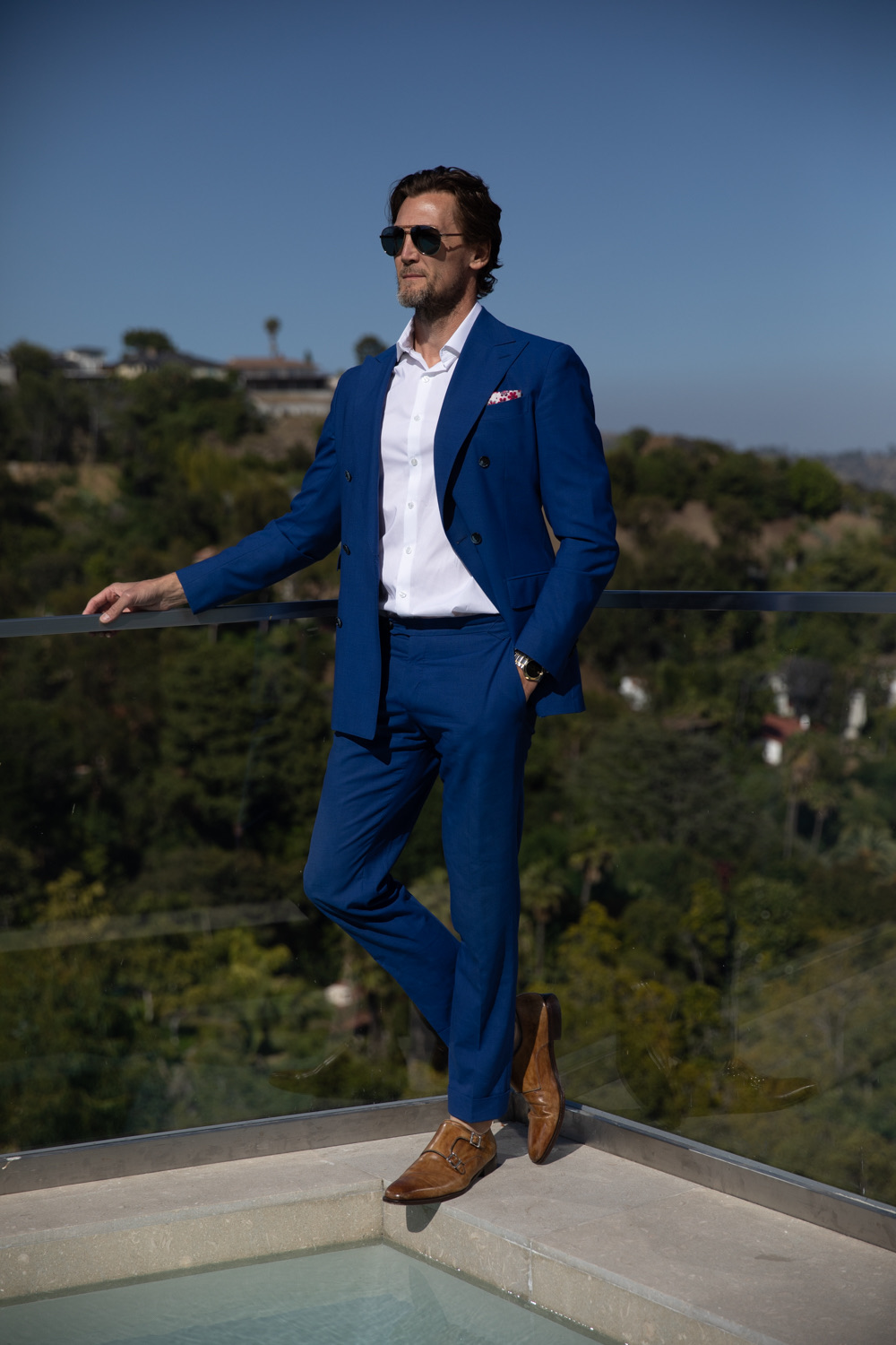 Troy Anthony Water Proof Made in Italy Suit | CSQ | C-Suite Quarterly